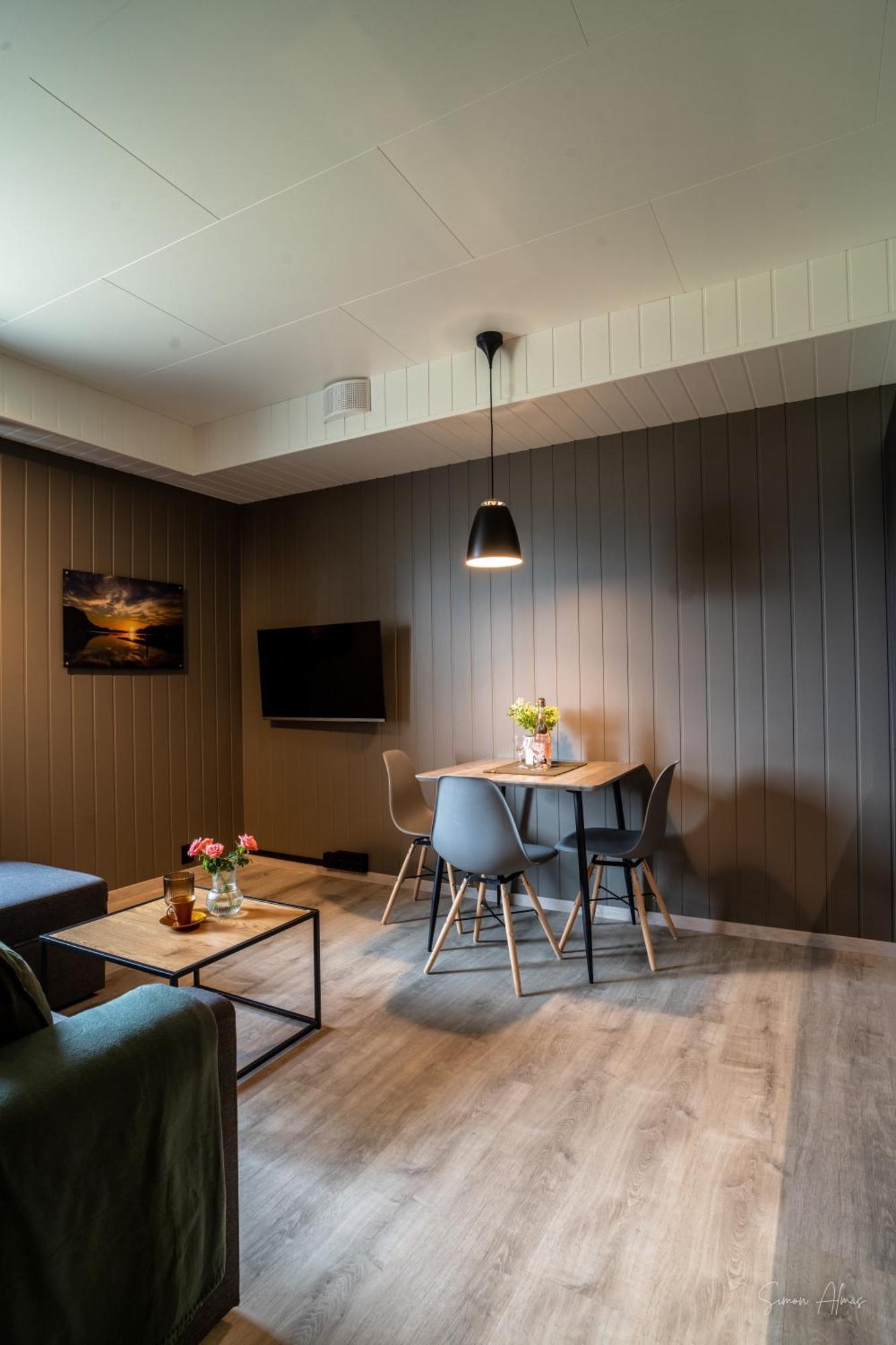 Alpan Apartments, Lyngenfjord Olderdalen ภายนอก รูปภาพ